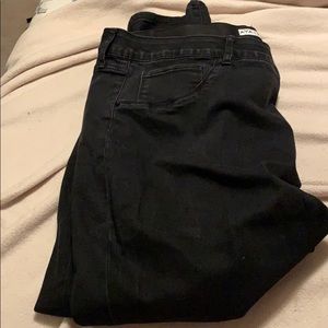 Size 26W Plus Sized Black Jeans.